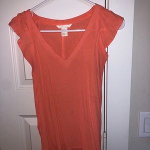 H&M Orange Blouse